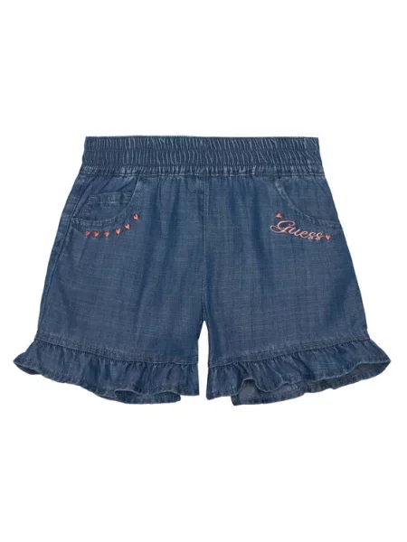 Guess Pantaloni scurți de blugi albastru