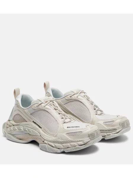 Sneakerși Balenciaga Triple S alb