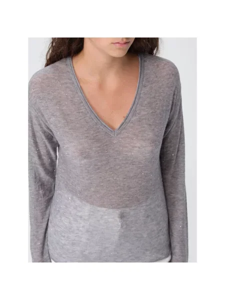 Sweter Pinko szary