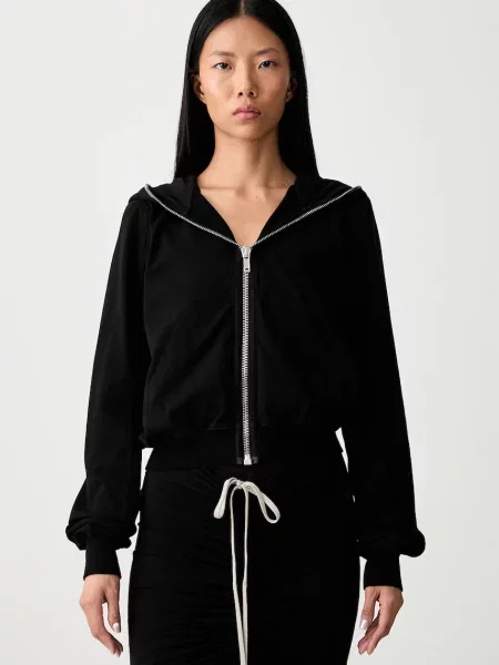 Rick Owens DRKSHDW Small Gimp hanorac cu și glugă din pentru femei