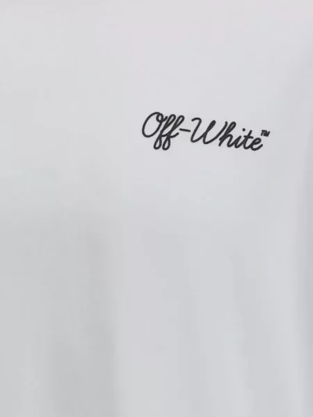 Tricou Off-white cu imagine alb