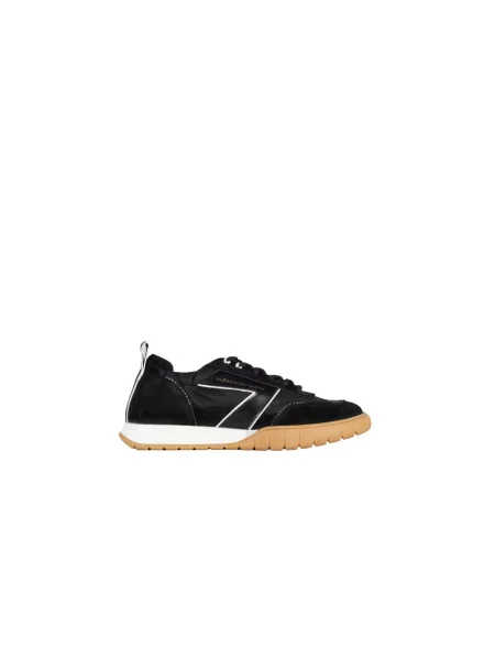 Sneakersy Alexander Smith skórzane czarne