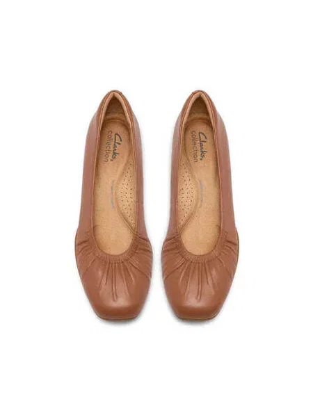 Félcipő Clarks barna