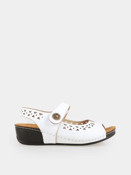 Gunter Босоніжки без підкладки білий