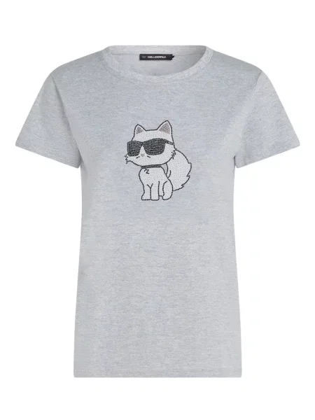 Tričko Karl Lagerfeld sivá