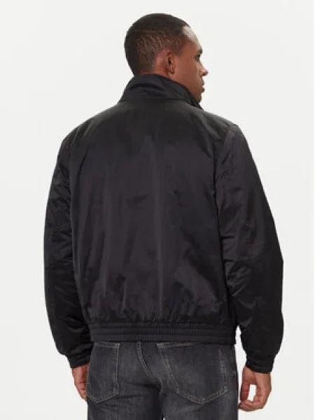 Džínsová bunda Calvin Klein Jeans čierna
