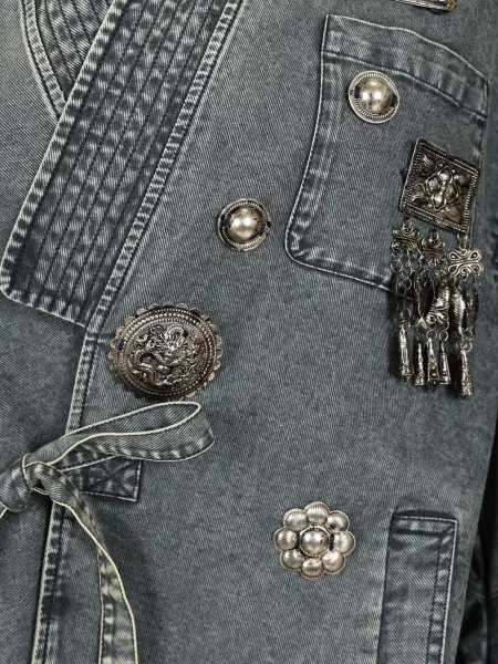 Geacă de blugi Hui Hui albastru