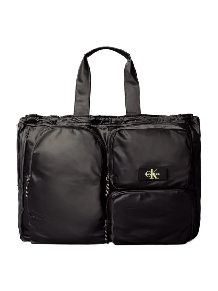 Torbica Calvin Klein Tech Utility Tote črna