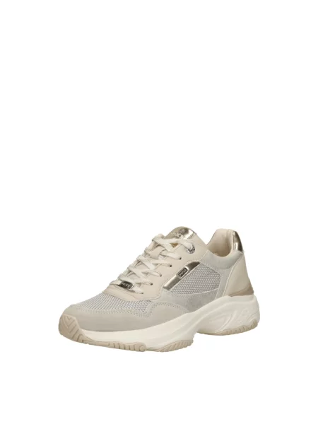Sneakersy Mexx skórzane beżowe