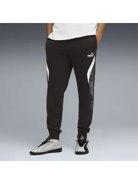 PUMA spodnie dresowe Camo Odzież S czarny