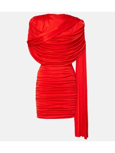 Rochie The New Arrivals Ilkyaz Ozel drapată portocaliu