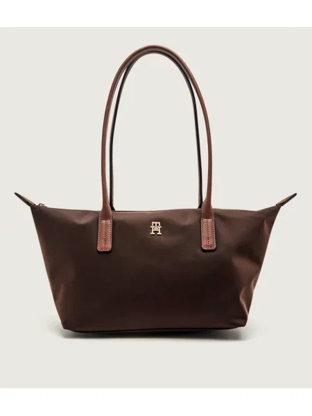 TOMMY HILFIGER Válltáskák Popette sötét barna