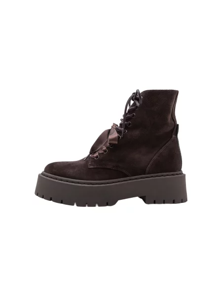 STEVE MADDEN Šnurovacie členkové čižmy Skylar čokoládová