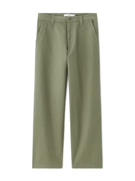 Hlače Celio zelena