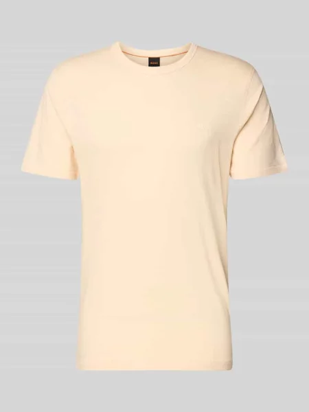 Damski t-shirt o kroju regular fit z czystej bawełny model TEGOOD' Boss Orange