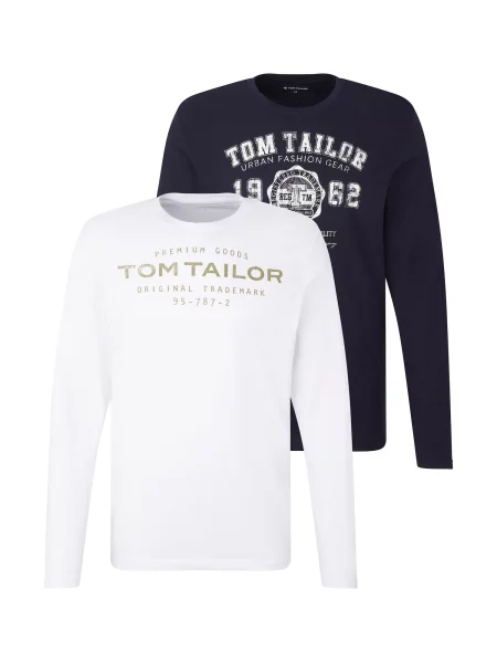 Μπλούζα Tom Tailor λευκό