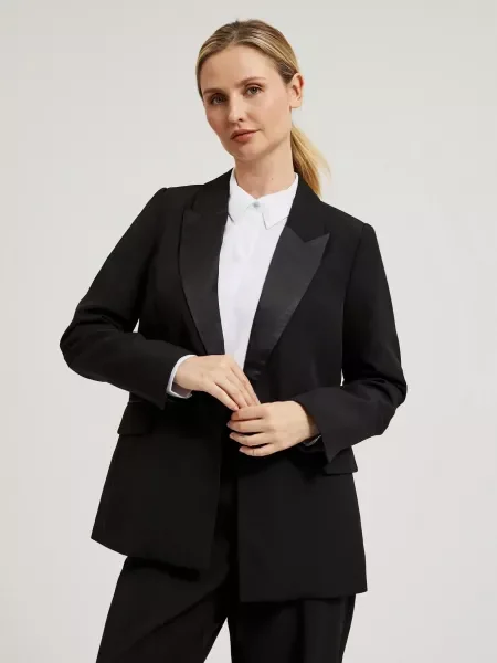 Sacou Moodo elegant negru