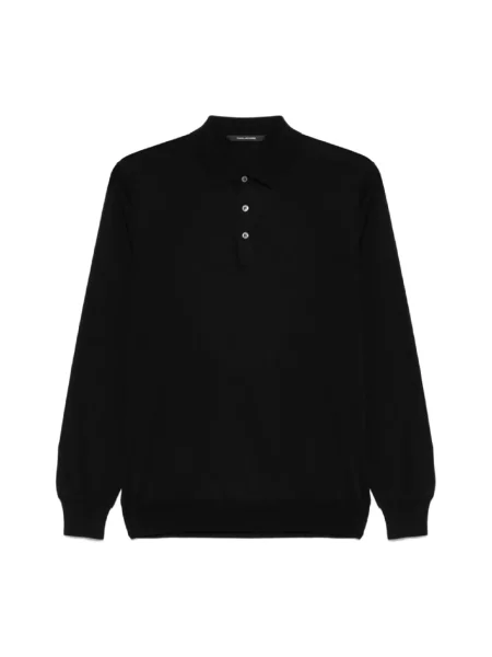 Koszulka polo Tagliatore czarna