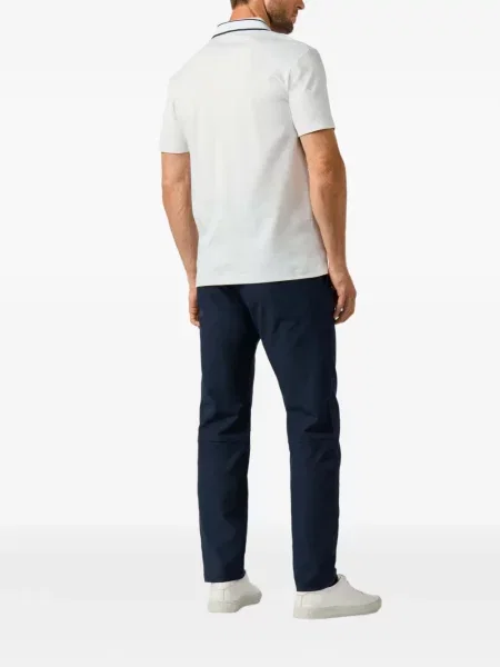 Tricou polo Hackett London alb