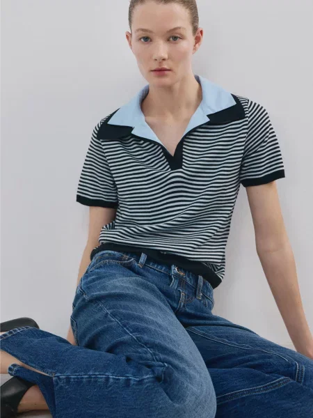 Джемпер MANGO синій