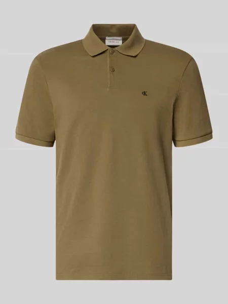 Polo Calvin Klein Jeans brązowe