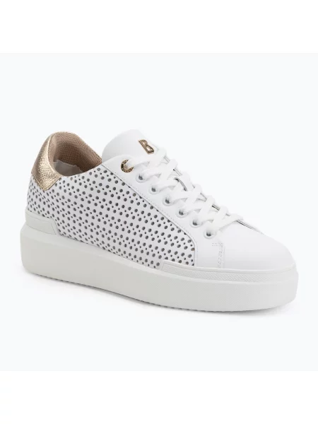 Platină sneakerși Bogner alb