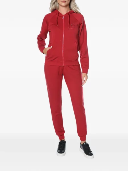 Pantaloni Armani Exchange alergare cu cordon roșu