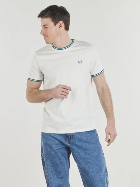 Tricou Fred Perry alb