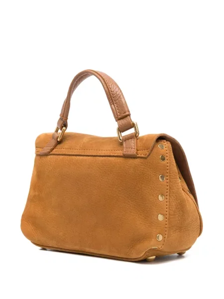 Τσάντα shopper Zanellato σουέτ καφέ