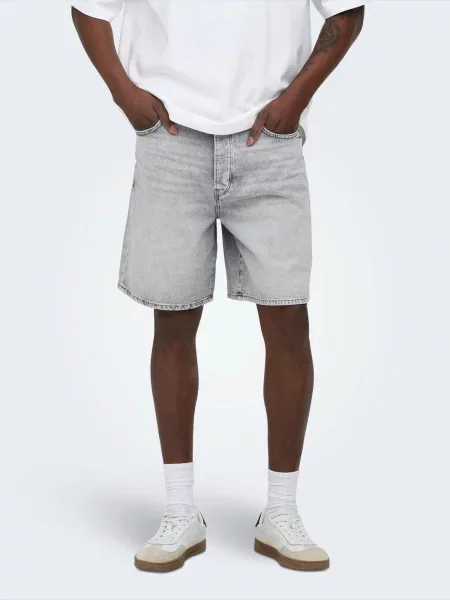 Only & Sons Jeans ONSFADE deschis gri