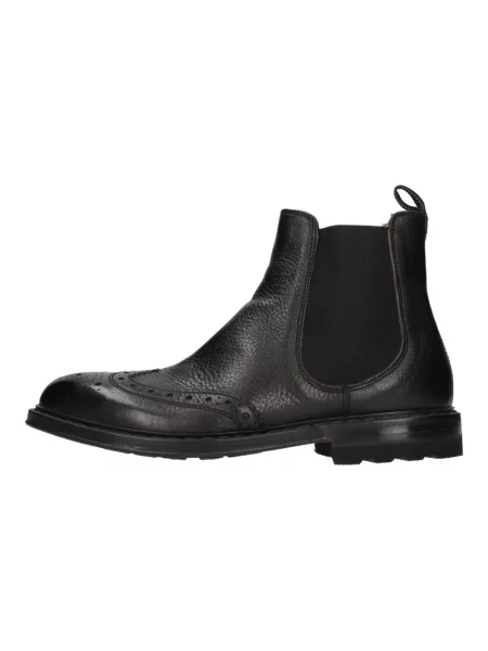 Buty do kostki Fabi skórzane czarne