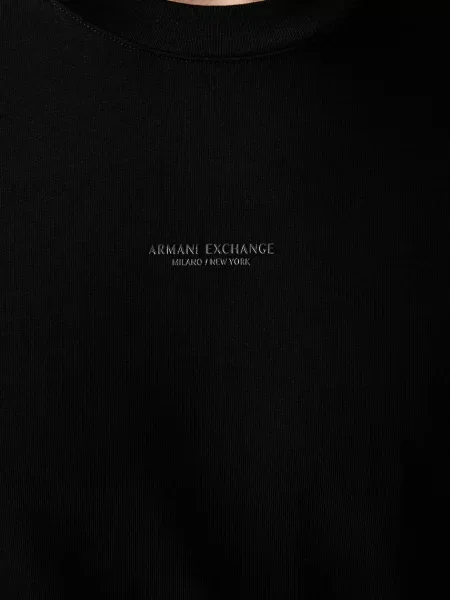 Póló Armani Exchange fekete
