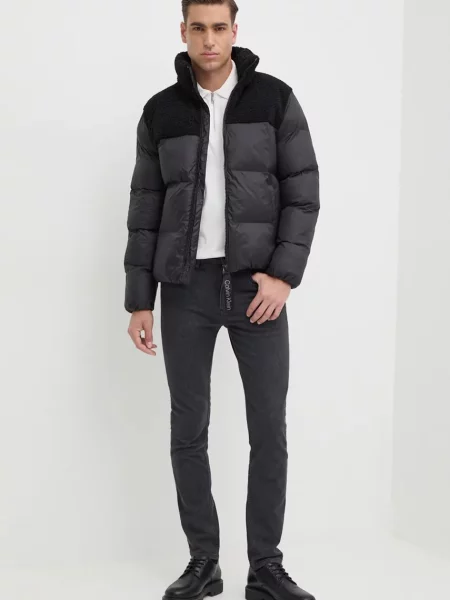 Kurtka jeansowa Calvin Klein Jeans czarna