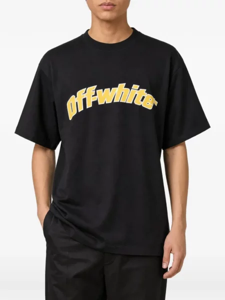 Tricou Off-white cu imagine alb