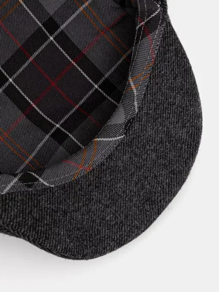 Кепка з додаванням вовни Barbour сірий