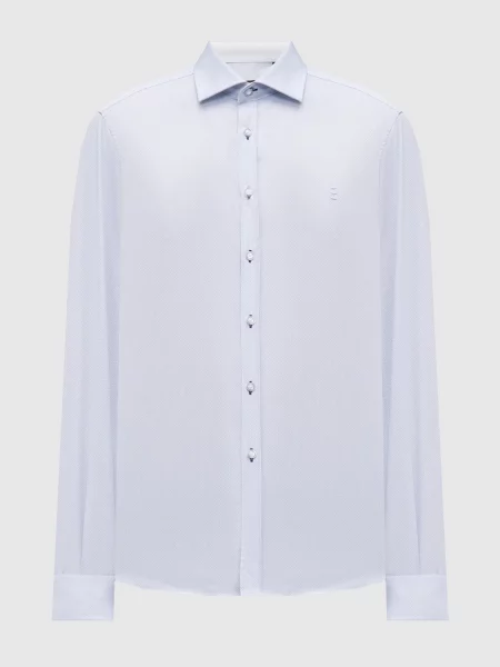 Сорочка у візерунок Florentino блакитна