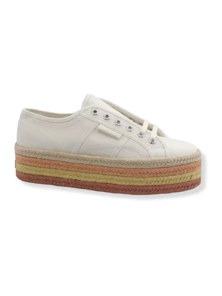 Sneakersy Superga 2790 skórzane białe