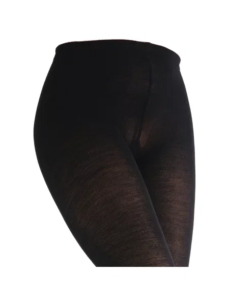 Dresuri Trasparenze de lână negru
