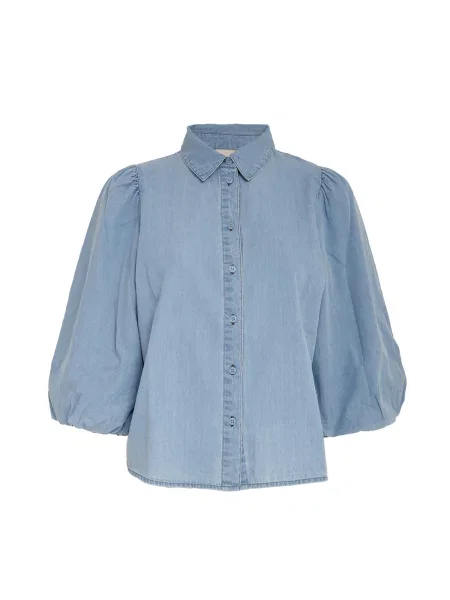 Peppercorn Tricou Nuisa denim albastru