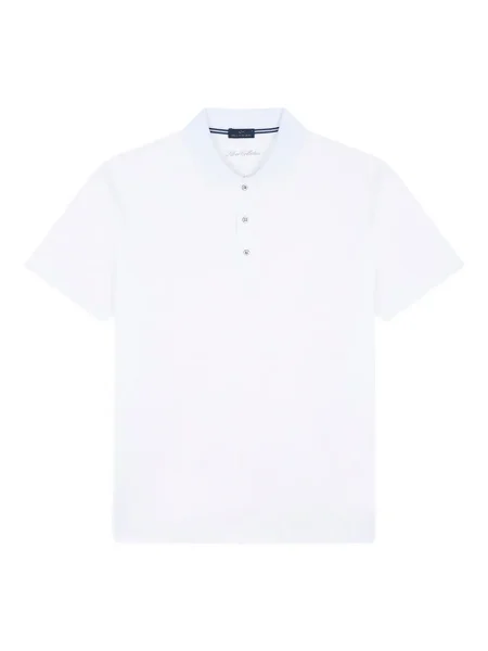 Polo Paul & Shark cu broderie alb