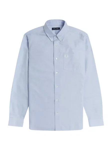 Cămașă Fred Perry din țesătură twill albastru