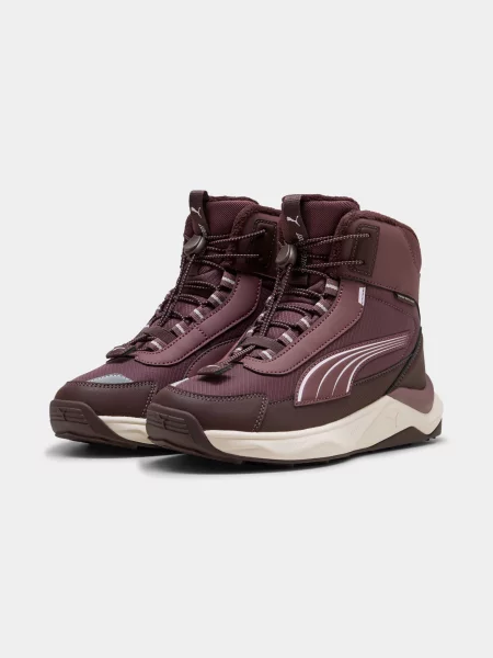 Детские ботинки Puma коричневые