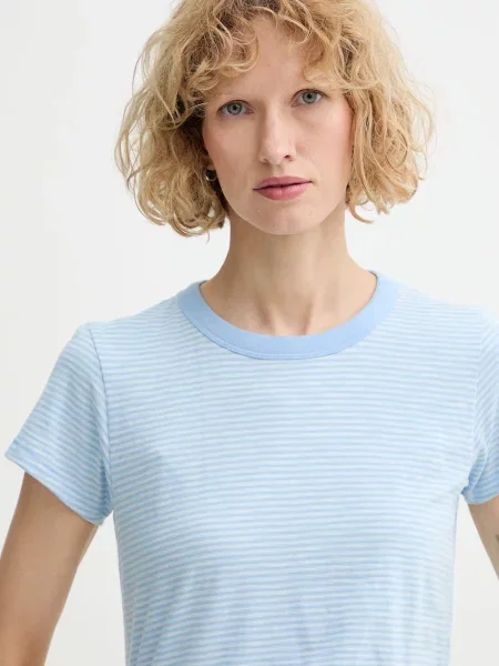 Póló Rag & Bone kék