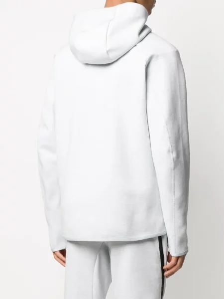 Hanorac cu glugă Nike din fleece albastru