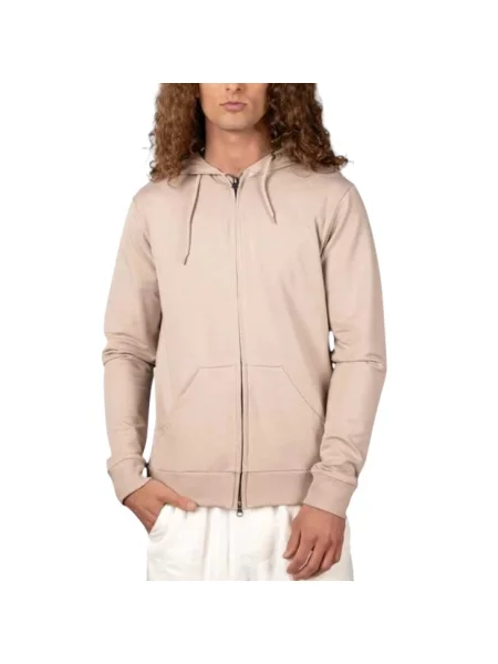 Sweter Anonym Apparel z kapturem beżowy
