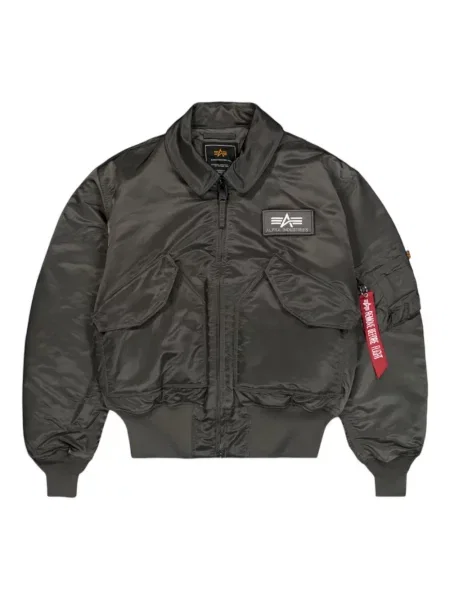 Geacă bomber Alpha Industries gri