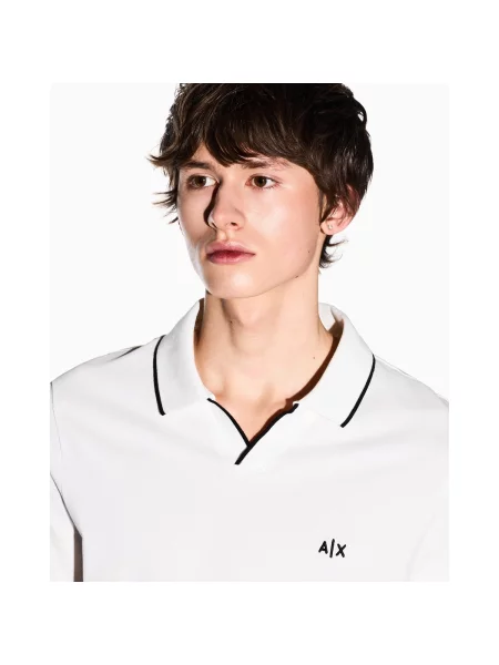 Tricou Eax alb