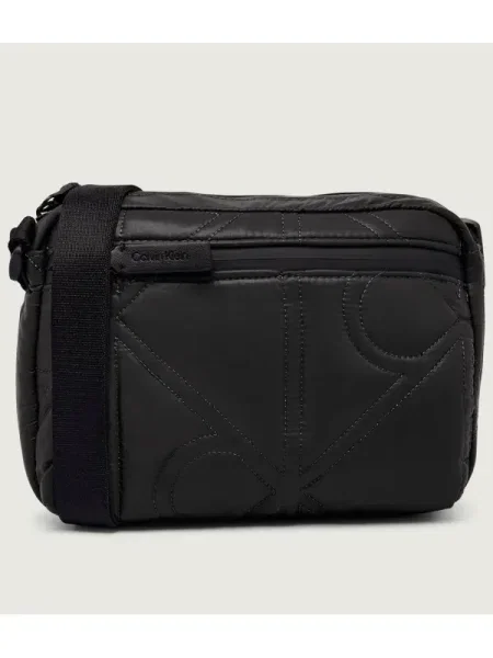 Válltáska Calvin Klein Puffer Camera Bag fekete