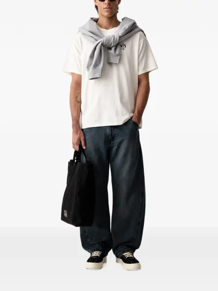 Pantaloni scurți din denim Levi's® din dantelă zdrențuiți cu talie înaltă albastru