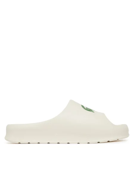 Klapki Lacoste białe
